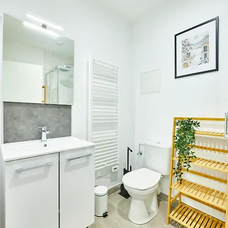 Be-2g - F2 Pour 1-2 Pers Au 2ème étage Au Centre De Mulhouse