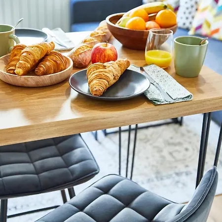 Be-2g - F2 Pour 1-2 Pers Au 2ème étage Au Centre De Mulhouse